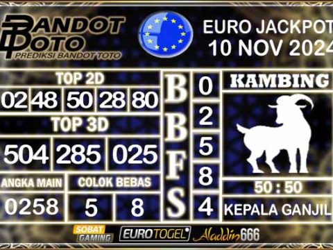 Prediksi Togel Euro Pools 16 NOVEMBER 2024