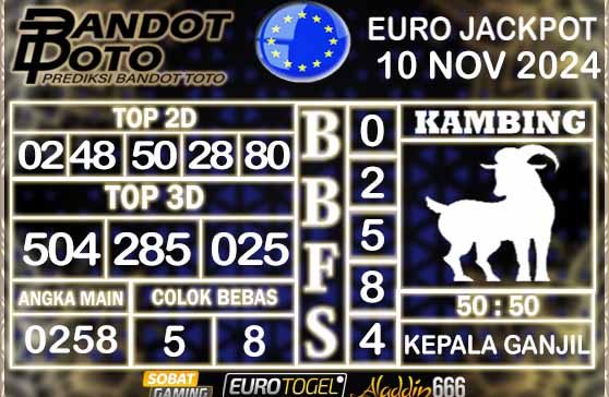 Prediksi Togel Euro Pools 16 NOVEMBER 2024