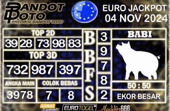 Prediksi Togel Euro Pools 04 NOVEMBER 2024