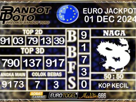 Prediksi Togel Euro Pools 01 DESEMBER 2024