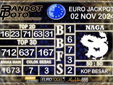 Prediksi Togel Euro Pools 02 NOVEMBER 2024