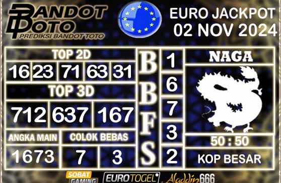 Prediksi Togel Euro Pools 02 NOVEMBER 2024