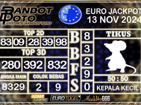 Prediksi Togel Euro Pools 13 NOVEMBER 2024