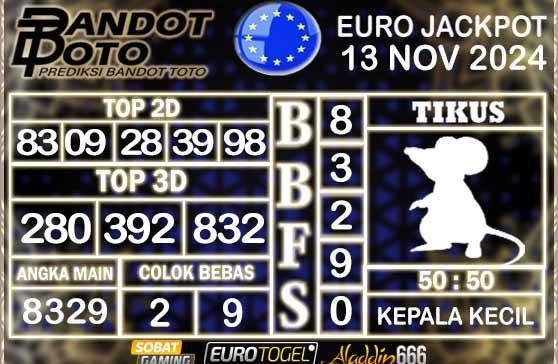 Prediksi Togel Euro Pools 13 NOVEMBER 2024