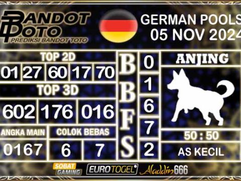 Prediksi Togel German Pools 05 NOVEMBER 2024