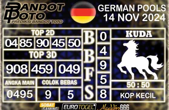 Prediksi Togel German Pools 14 NOVEMBER 2024