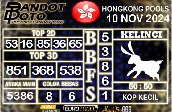 Prediksi Togel Hongkong Pools 16 NOVEMBER 2024