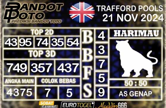 Prediksi Togel Trafford Pools 21 NOVEMBER 2024