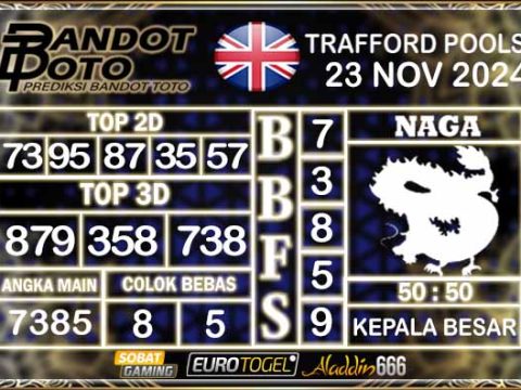 Prediksi Togel Trafford Pools 23 NOVEMBER 2024