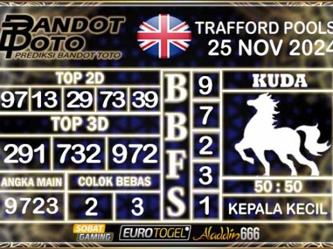 Prediksi Togel Trafford Pools 25 NOVEMBER 2024