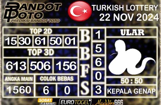 Prediksi Togel Turki Pools 22 NOVEMBER 2024