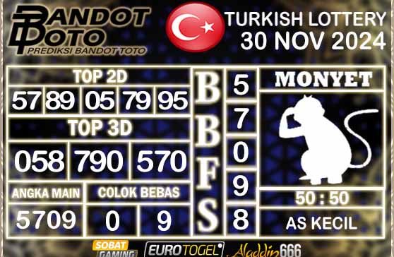 Prediksi Togel Turki Pools 30 NOVEMBER 2024