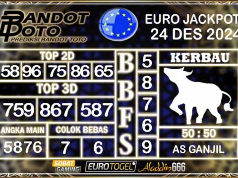 Prediksi Togel Euro Pools 24 DESEMBER 2024