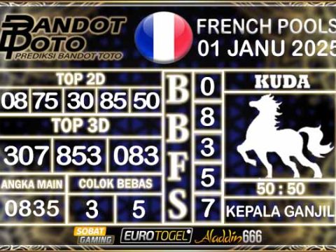 Prediksi Togel Prancis Pools 01 JANUARY 2025