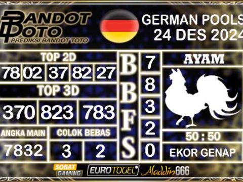 Prediksi Togel German Pools 24 DESEMBER 2024