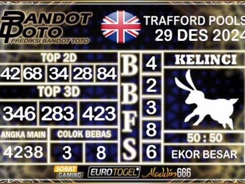 Prediksi Togel Trafford Pools 29 DESEMBER 2024