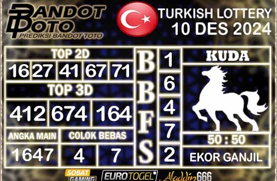 Prediksi Togel Turki Pools 10 DESEMBER 2024