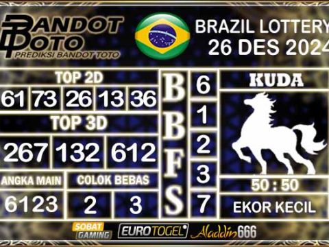 Prediksi Togel Brazil Pools 26 DESEMBER 2024