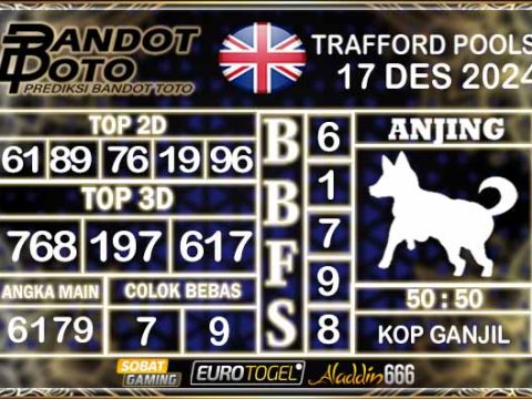 Prediksi Togel Trafford Pools 17 DESEMBER 2024