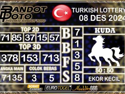 Prediksi Togel Turki Pools 08 DESEMBER 2024