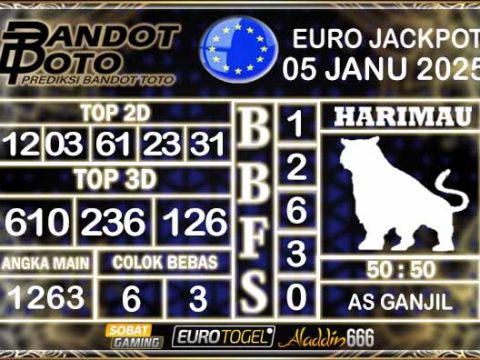 Prediksi Togel Euro Pools 05 JANUARY 2025