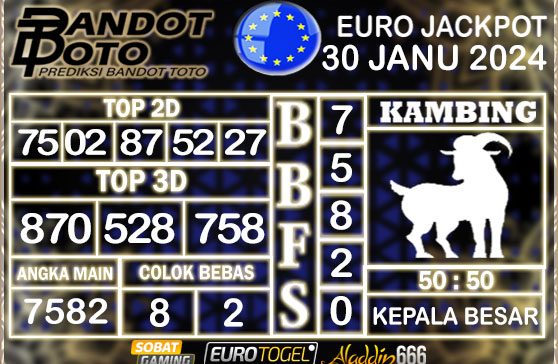 Prediksi Togel Euro Pools 30 JANUARY 2025