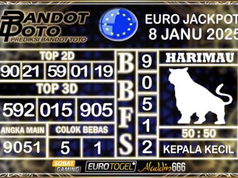 Prediksi Togel Euro Pools 08 JANUARY 2025