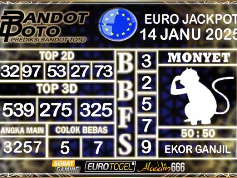 Prediksi Togel Euro Pools 14 JANUARY 2025