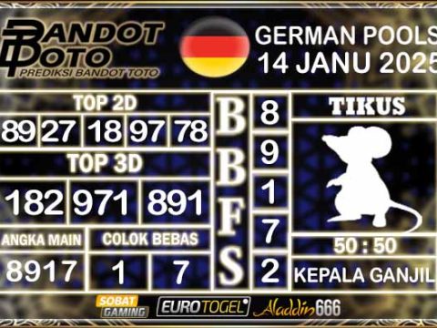Prediksi Togel German Pools 14 JANUARY 2025