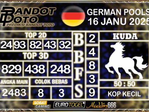 Prediksi Togel German Pools 16 JANUARY 2025