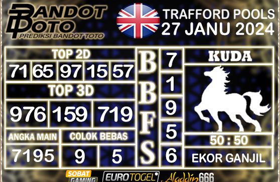 Prediksi Togel Trafford Pools 27 JANUARY 2025