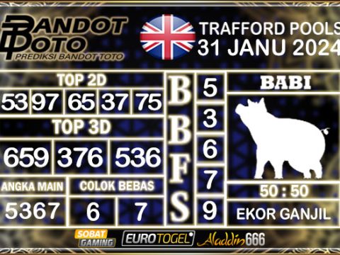 Prediksi Togel Trafford Pools 31 JANUARY 2025