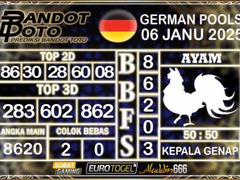 Prediksi Togel German Pools 06 JANUARY 2025