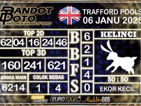 Prediksi Togel Trafford Pools 06 JANUARY 2025