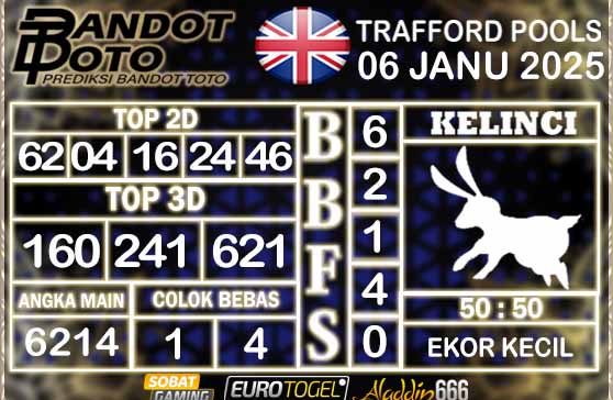 Prediksi Togel Trafford Pools 06 JANUARY 2025