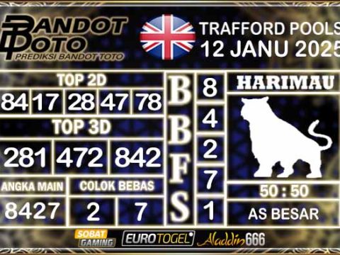 Prediksi Togel Trafford Pools 12 JANUARY 2025